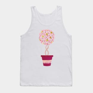 Pink orange tree Tank Top